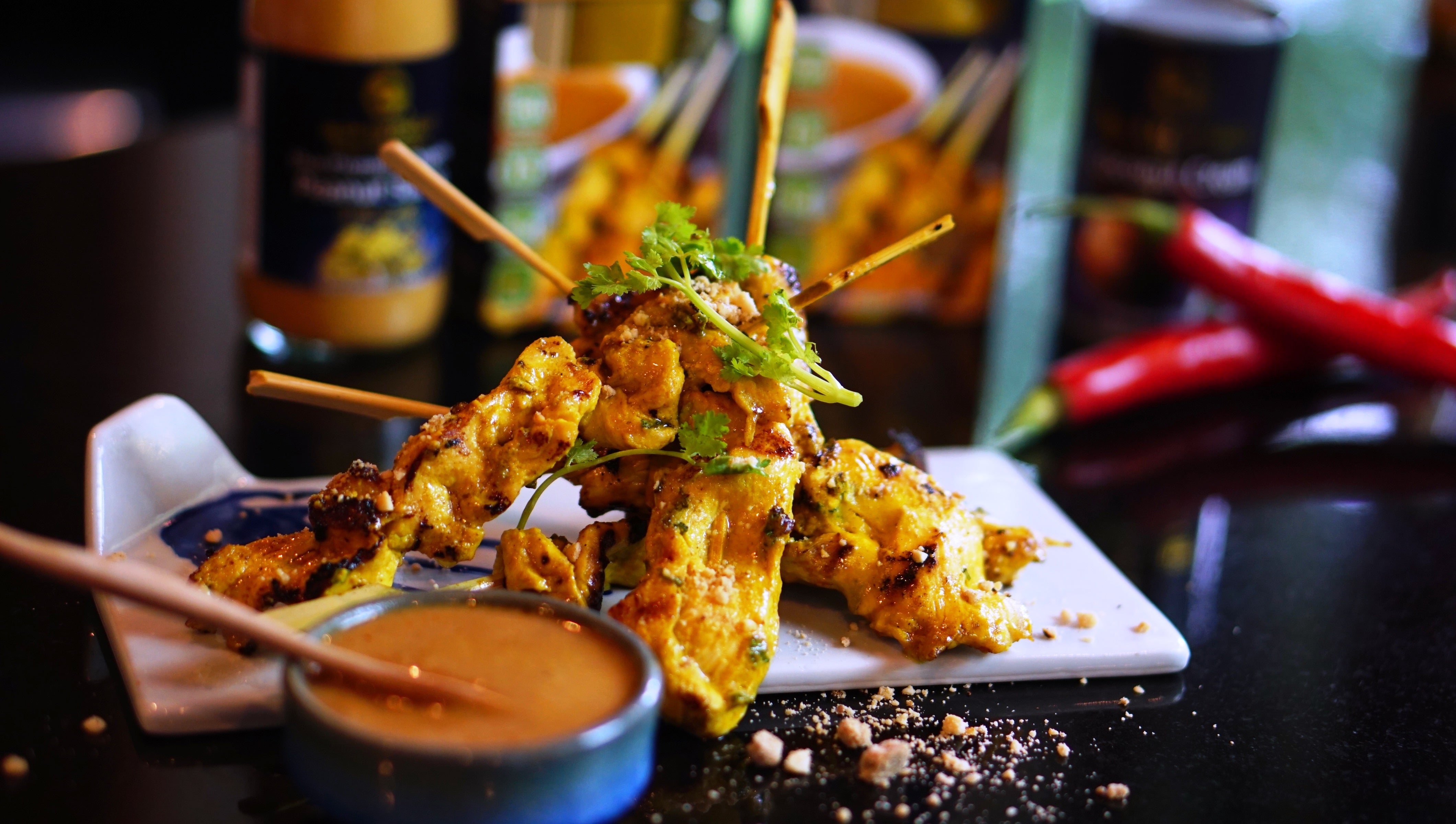 タイ風焼き鳥を手軽にご自宅で楽しめる!