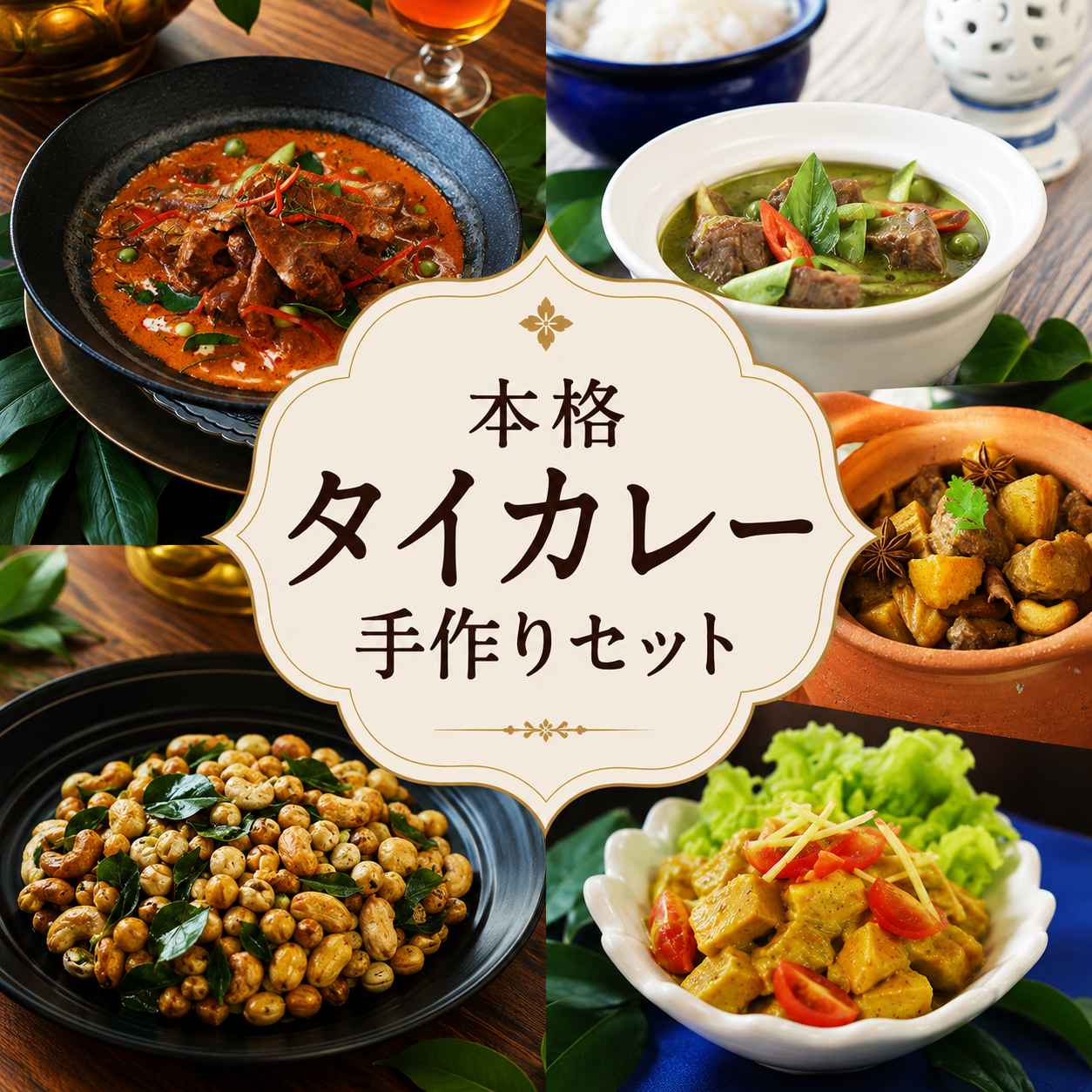 本格タイカレー手作りセット – blueelephant-jp