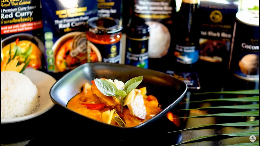 鴨肉のレッドカレー