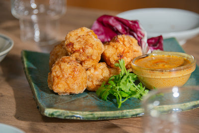 イエローカレーでスパイシーチキンフライ