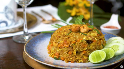 イエローカレー味　タイ風チャーハン