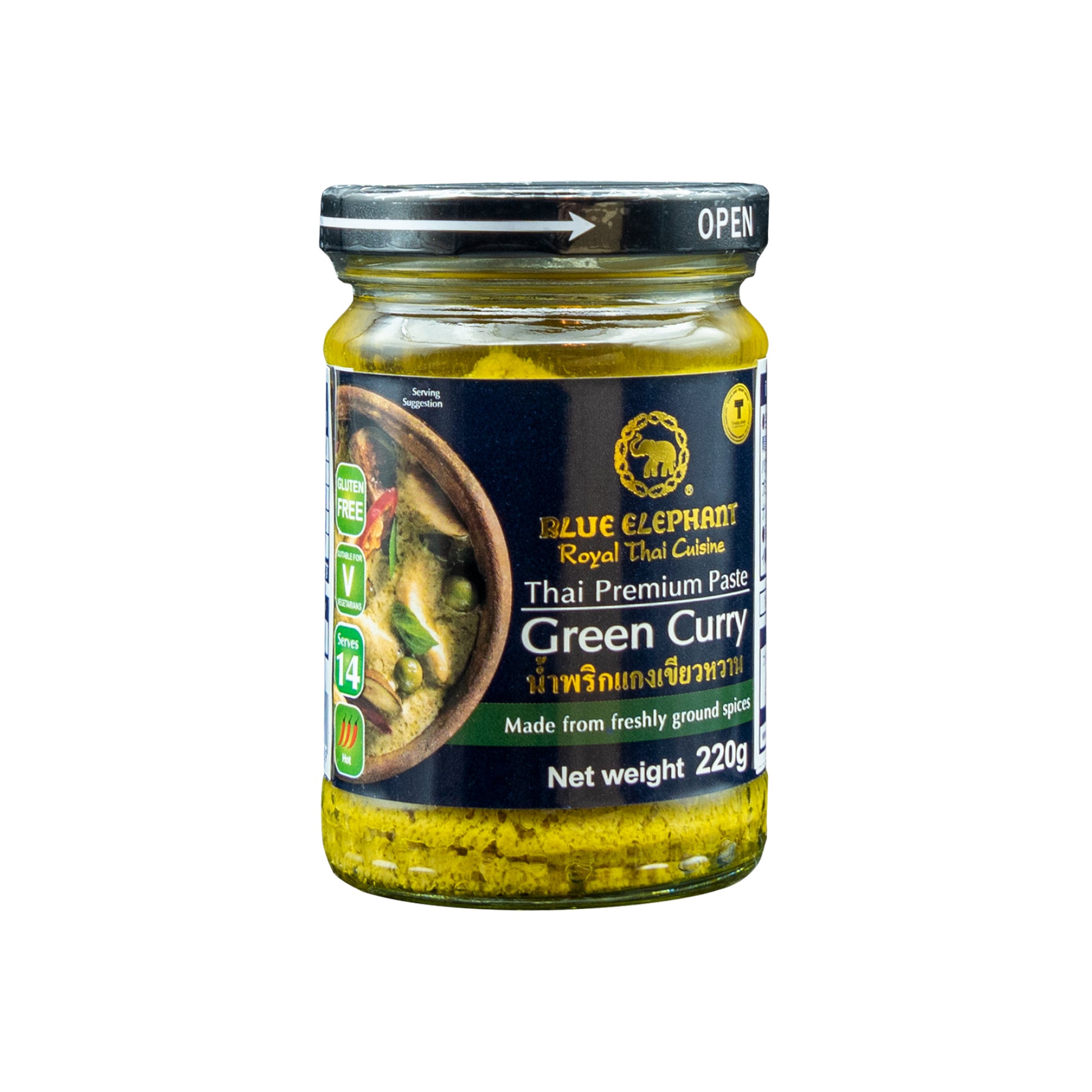 グリーンカレーペースト 220g
