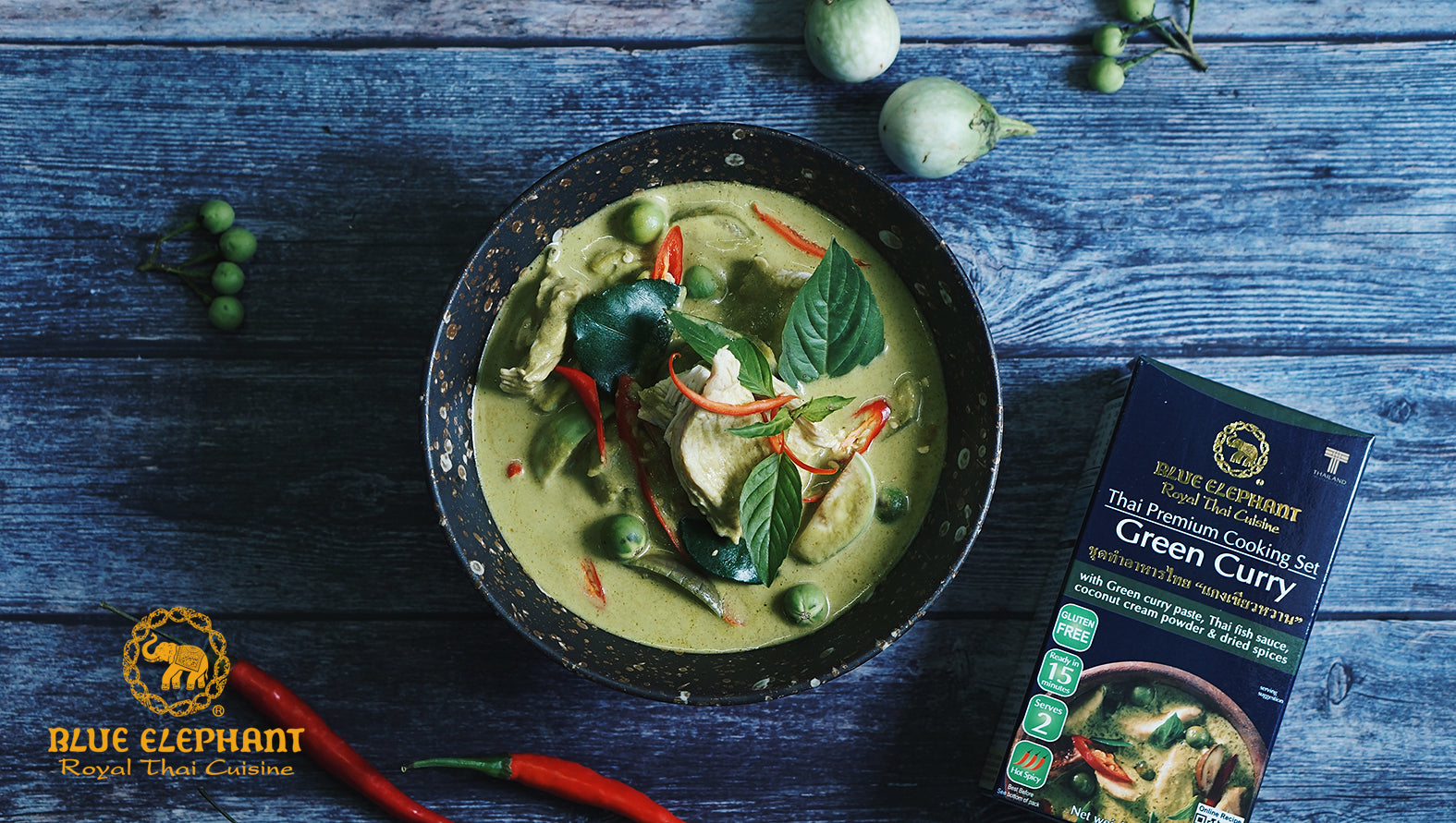 自宅で本格タイカレーを作れるクッキングセット