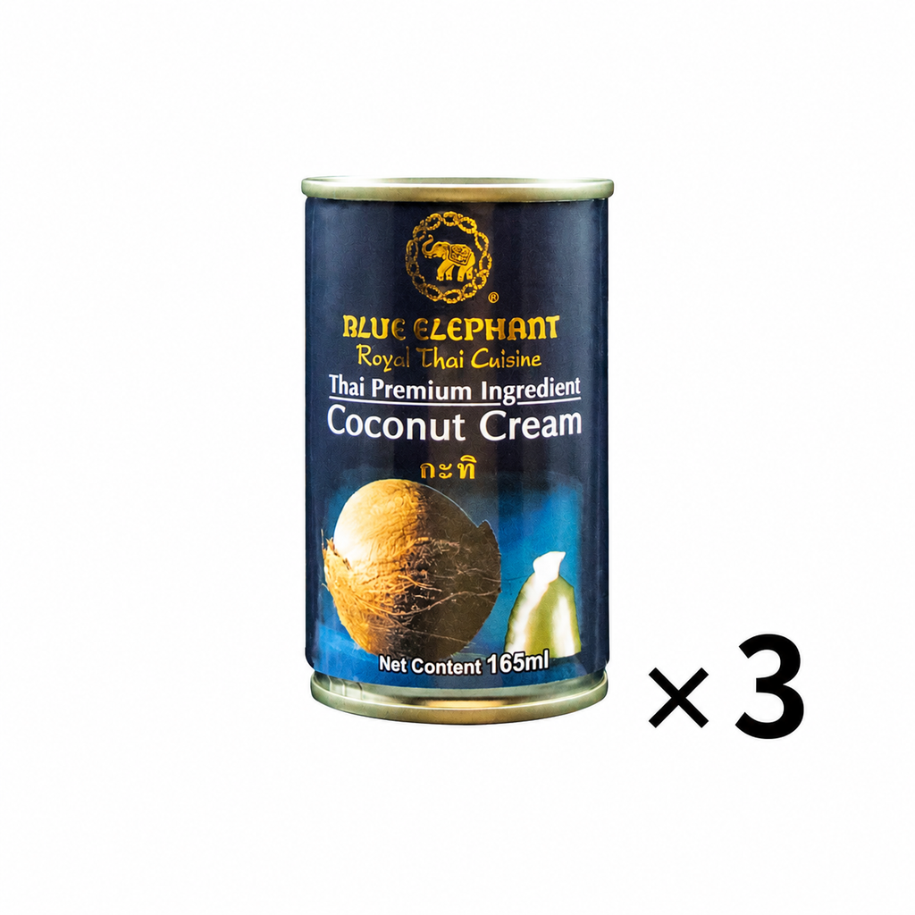 【賞味期限：2026年9月2日】ココナッツクリーム 165ml × 3本
