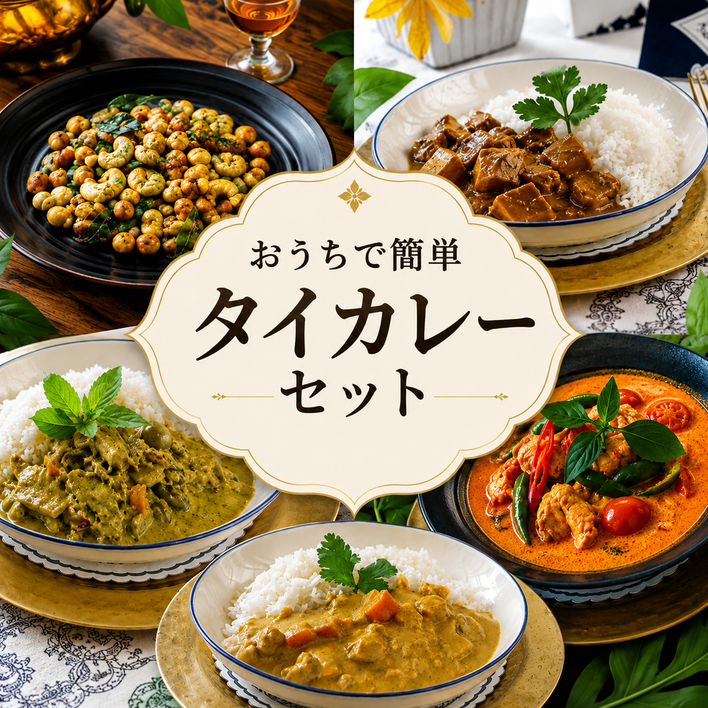 おうちで簡単タイカレーセット